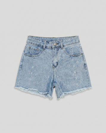 Short court Rosace jean clair face — marque Carnaby