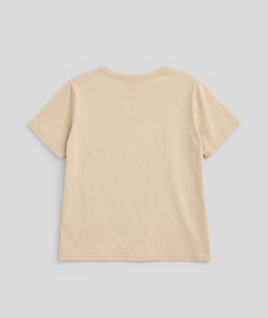 T-shirt Adrianna uni - beige