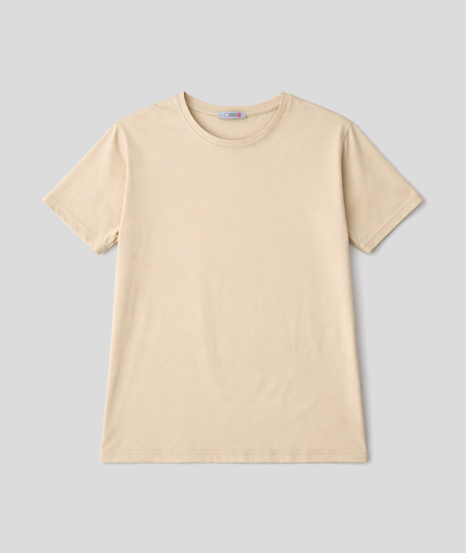 T-shirt Adrianna uni - beige
