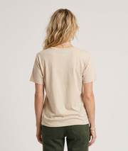 T-shirt Adrianna uni - beige