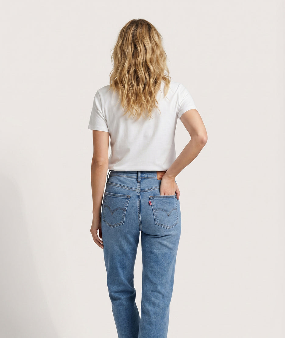 T-shirt Adrianna uni blanc dos
