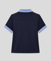 T-shirt Cécile marine dos — marque Carnaby