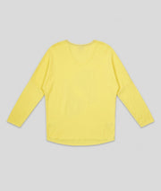 Pull Erse motif basket à strass - jaune