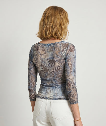Top Esma ciel dos — marque Carnaby