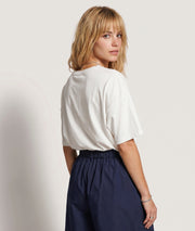 T-shirt Lina blanc dos — marque Carnaby