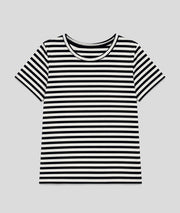 T-shirt Marinière marine face — marque Carnaby