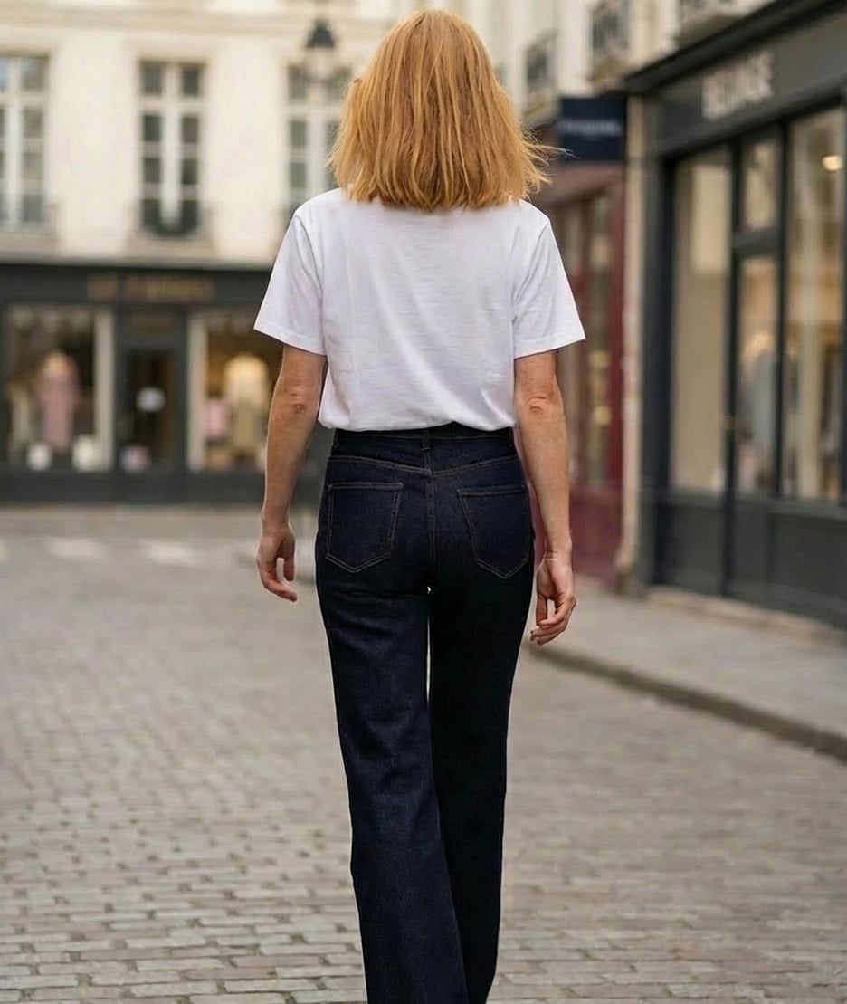 T-shirt Moda à motif femme - blanc face arrière