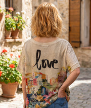 T-shirt Palma blanc dos — marque Carnaby