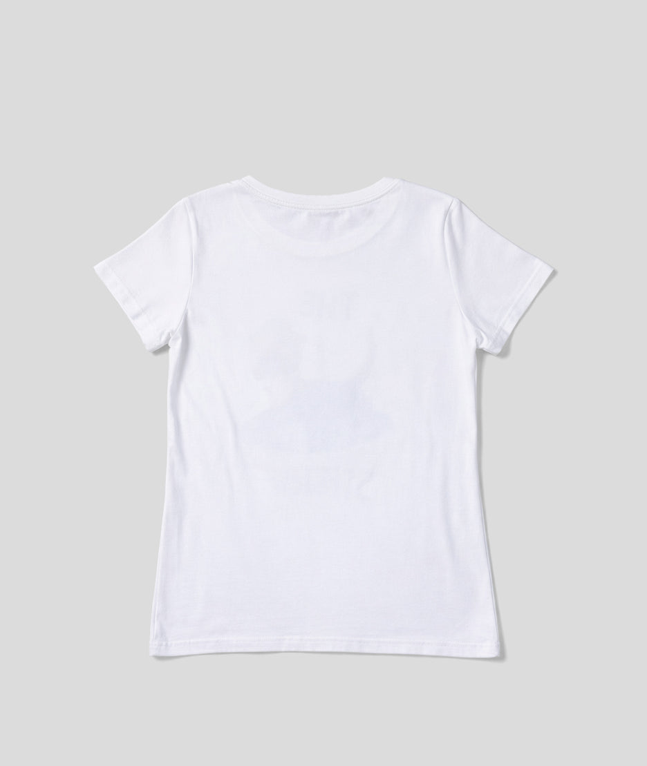 T-shirt à motif fantaisie Teckel arrière - blanc