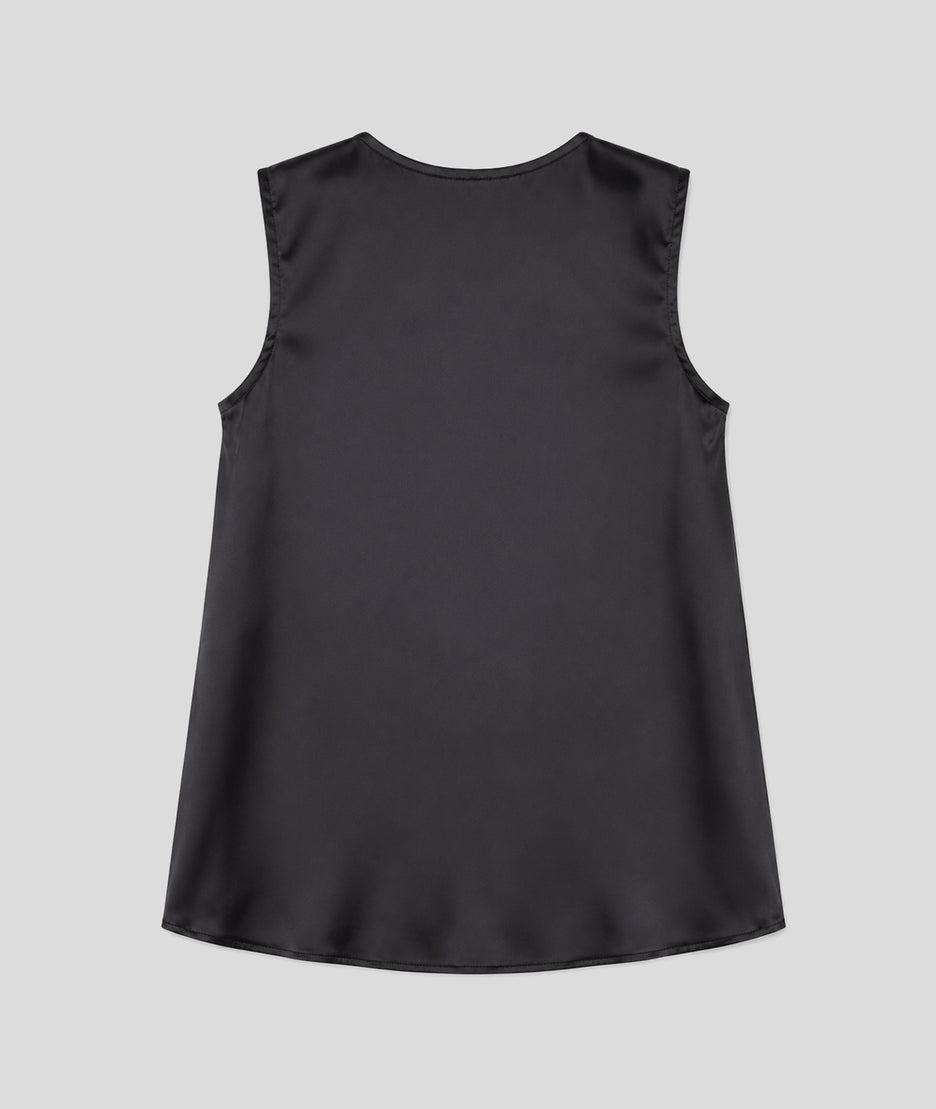 Débardeur Dina noir dos — marque Carnaby