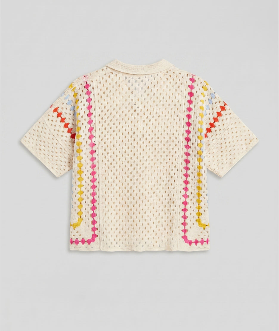 T-shirt Lison beige dos — marque Carnaby