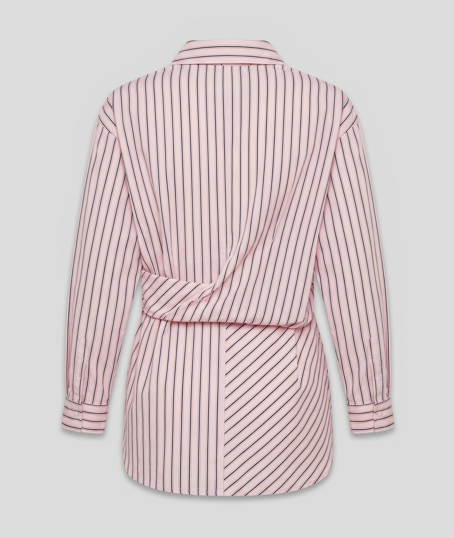 Tunique à rayures Melina - rose