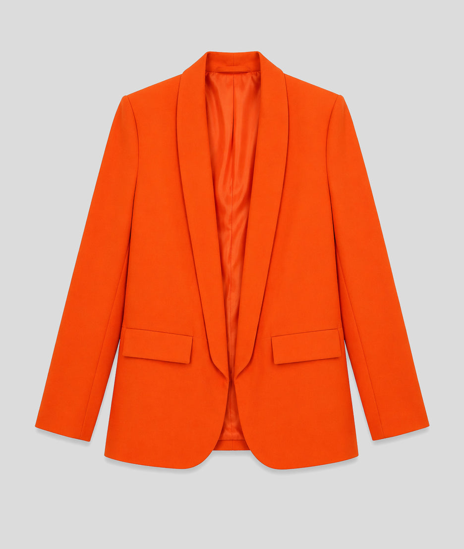 Blazer Alex droit orange face