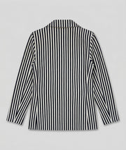 Veste Angelina blazer à rayures marine dos
