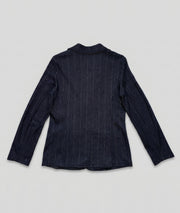 Veste blazer à rayures Cindy marine dos