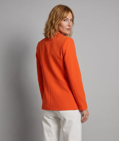Blazer Alex droit orange dos